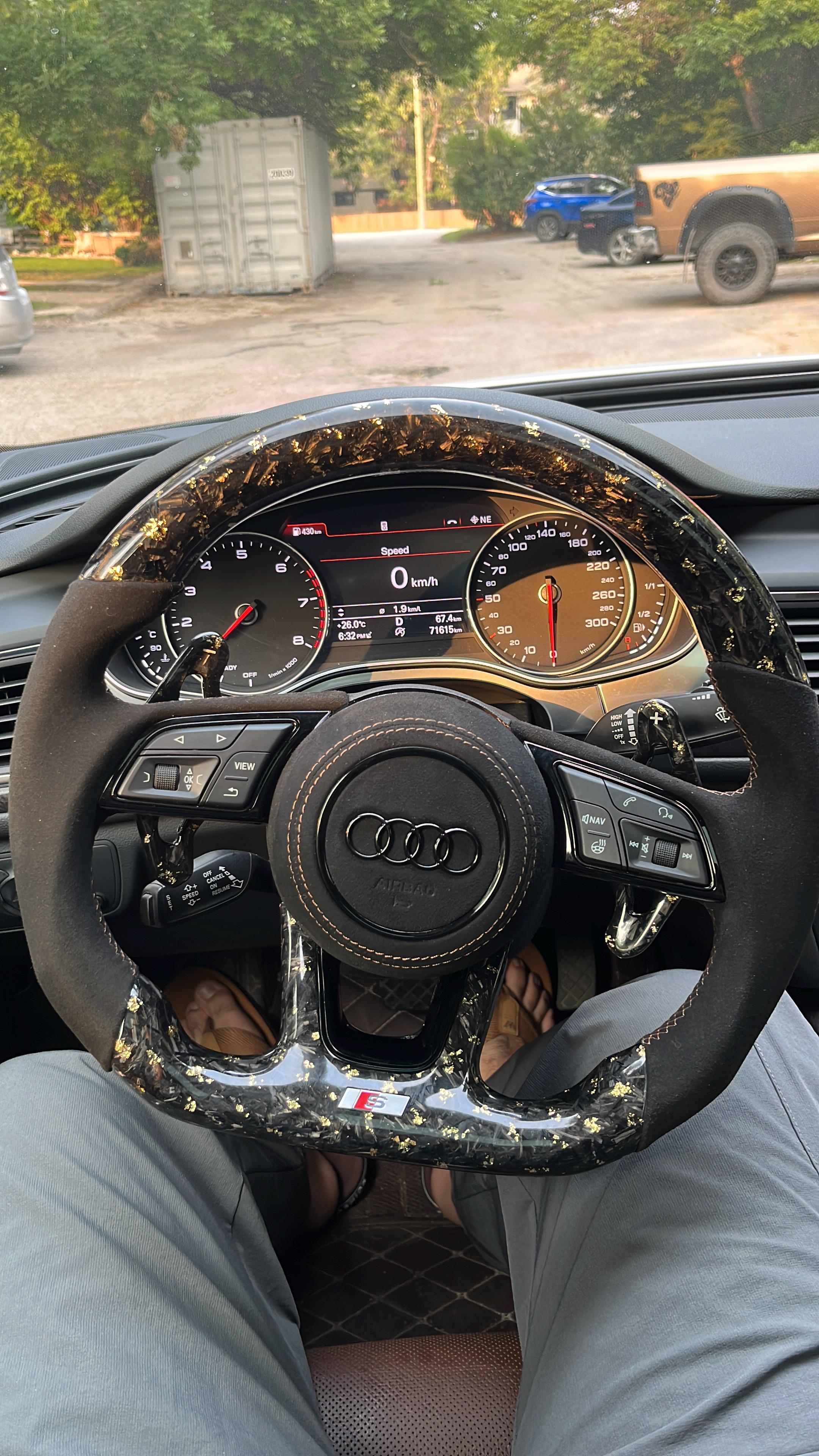 Audi Carbon Wheel by Auto Revival Customs