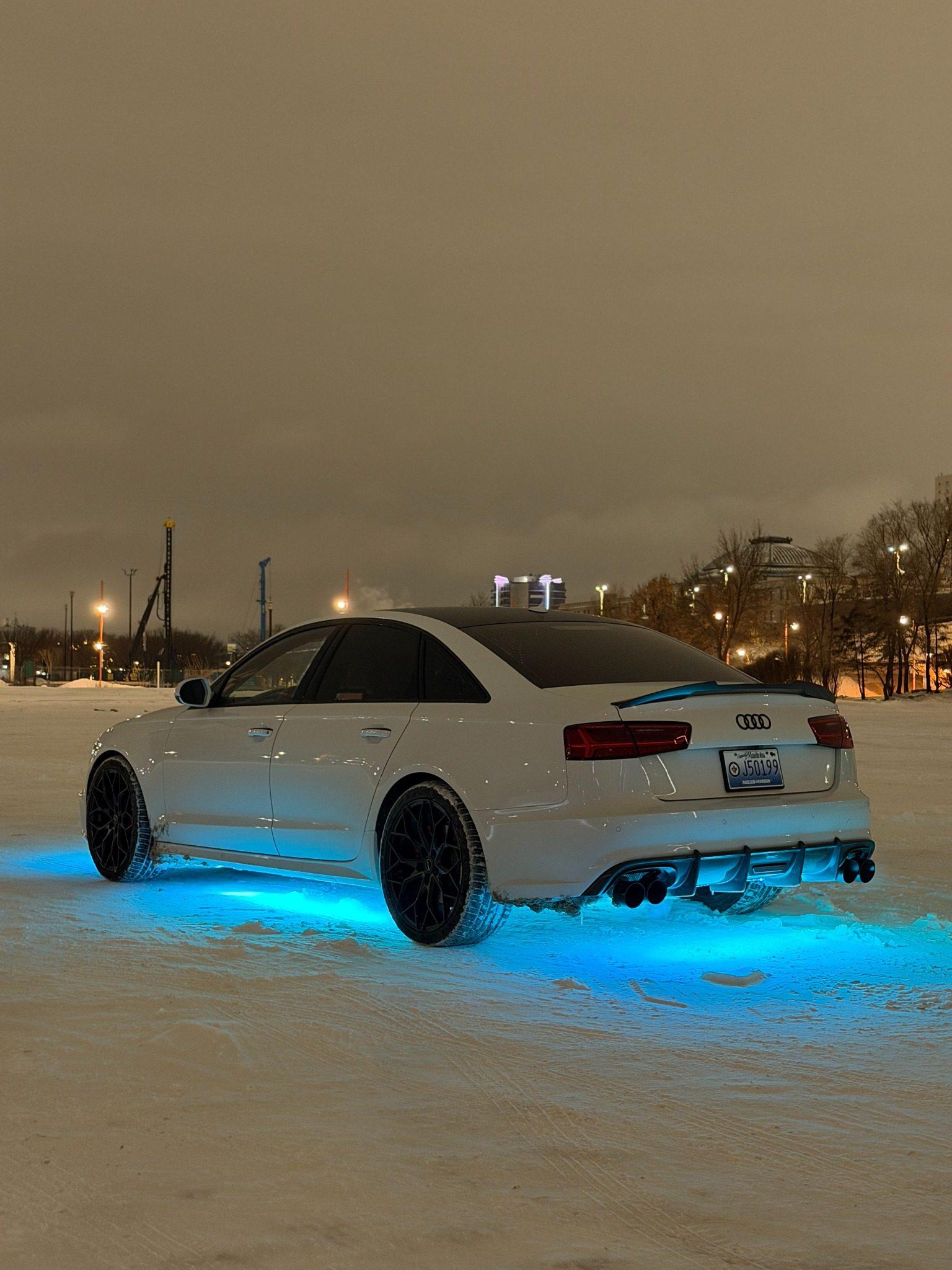 Blue Snow Underglow by Auto Revival Customs