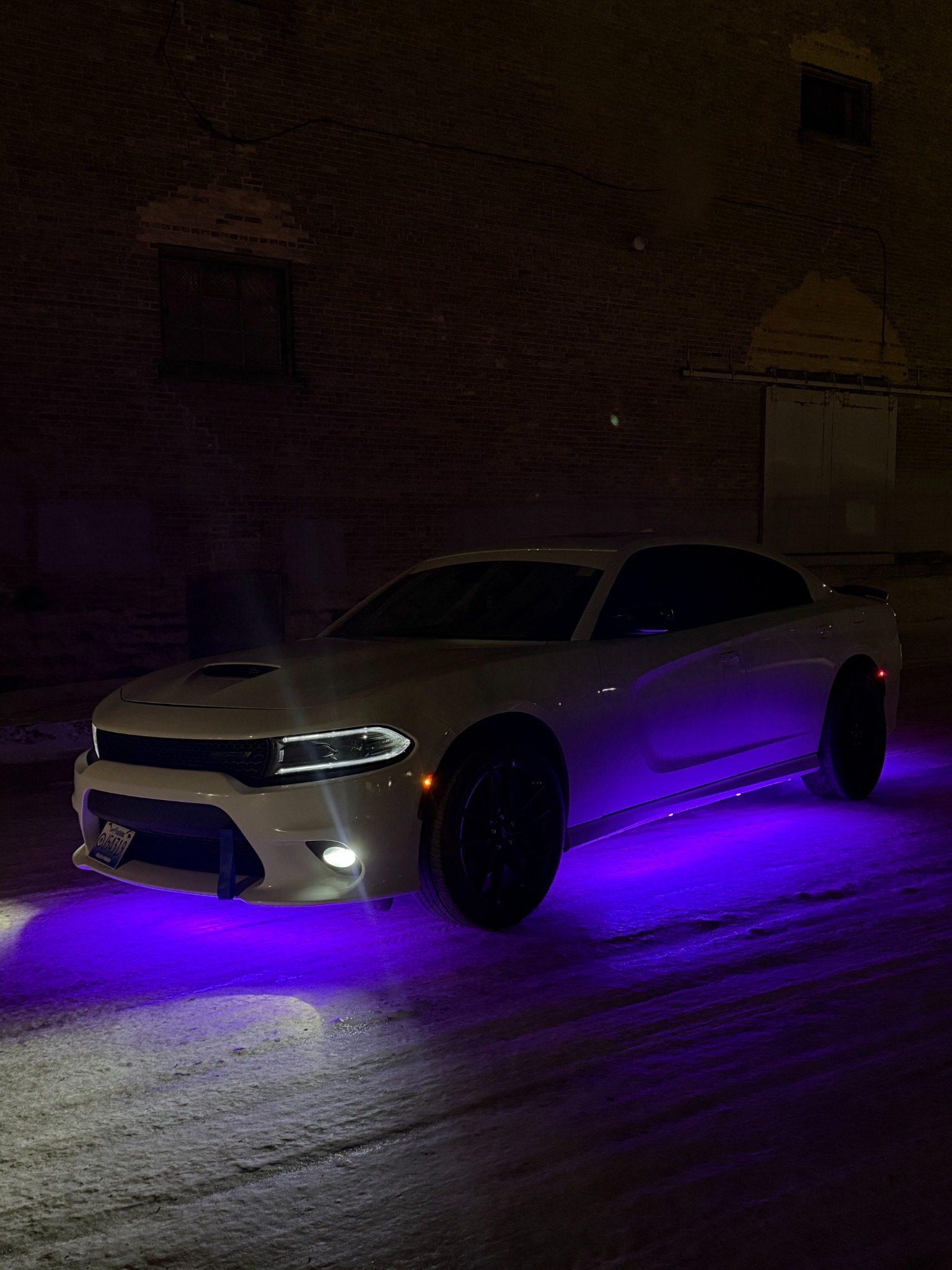 Purple Night Underglow by Auto Revival Customs